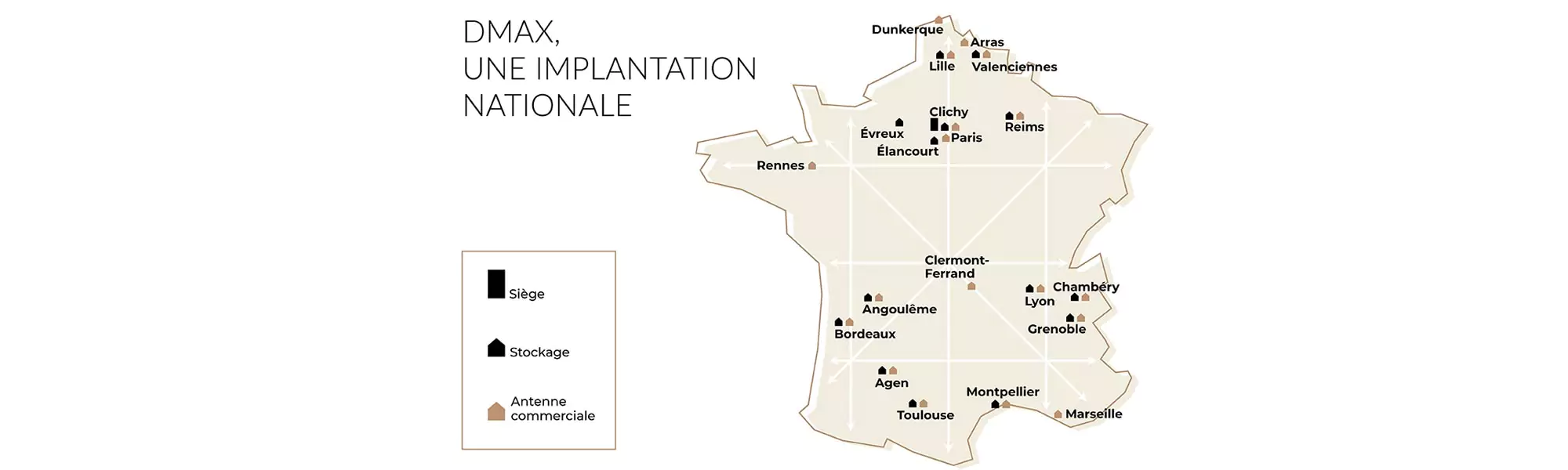 dmax-implantation-en-france DMAX étend son implantation en reprenant Rives Dicostanzo Dmax, entreprise de déménagement d'entreprise et particulier