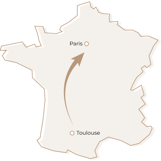 Quitter Toulouse pour déménager à Paris Dmax, entreprise de déménagement d'entreprise et particulier