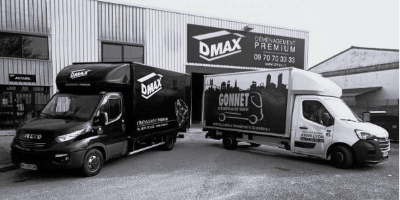 DMAX - DMAX renforce sa présence à Lyon : L’entreprise Gonnet Déménagement rejoint le Groupe - Gonnet Demenagement avec DMAX